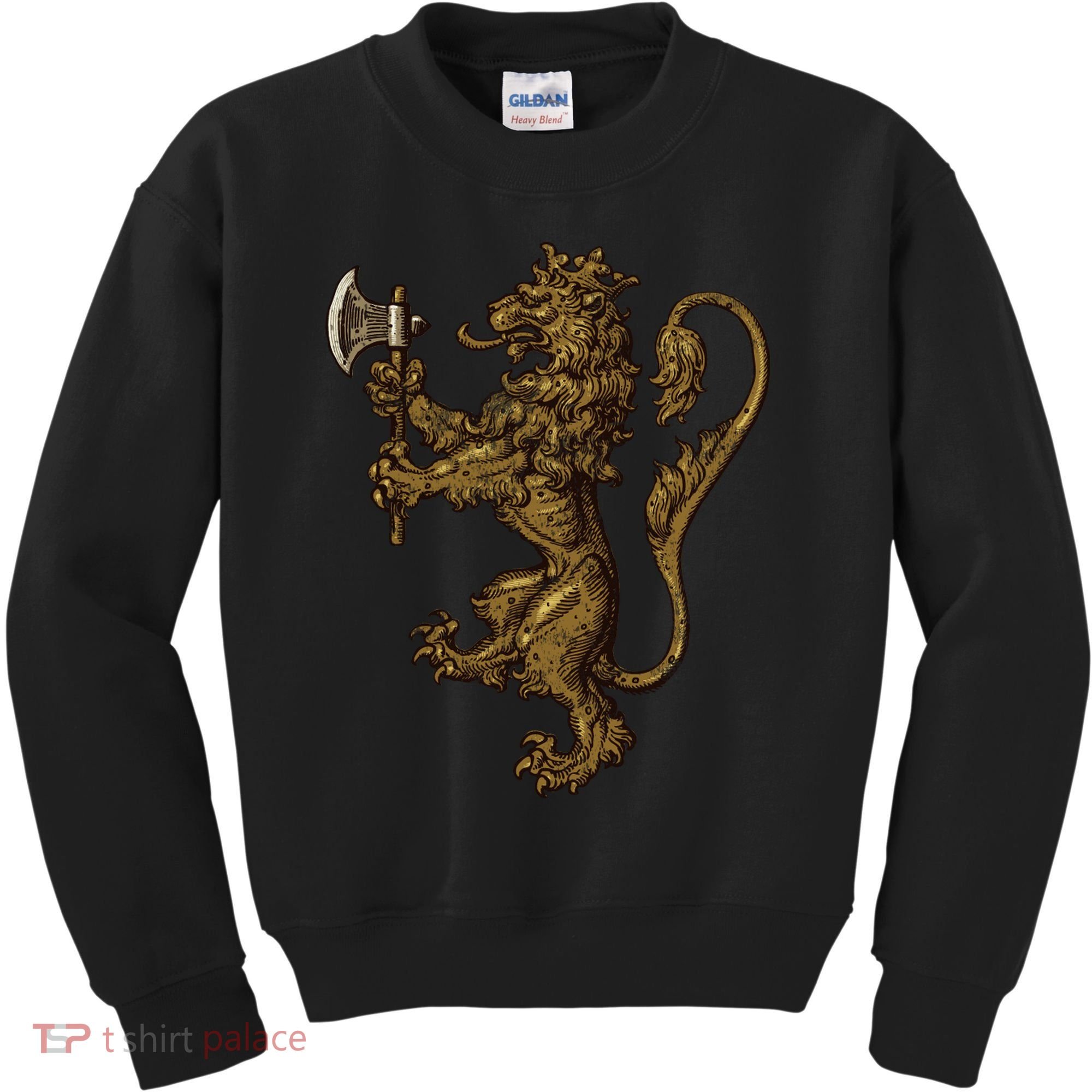 Norwegian Coat Of Arms Norway Lion Kids Sweatshirt