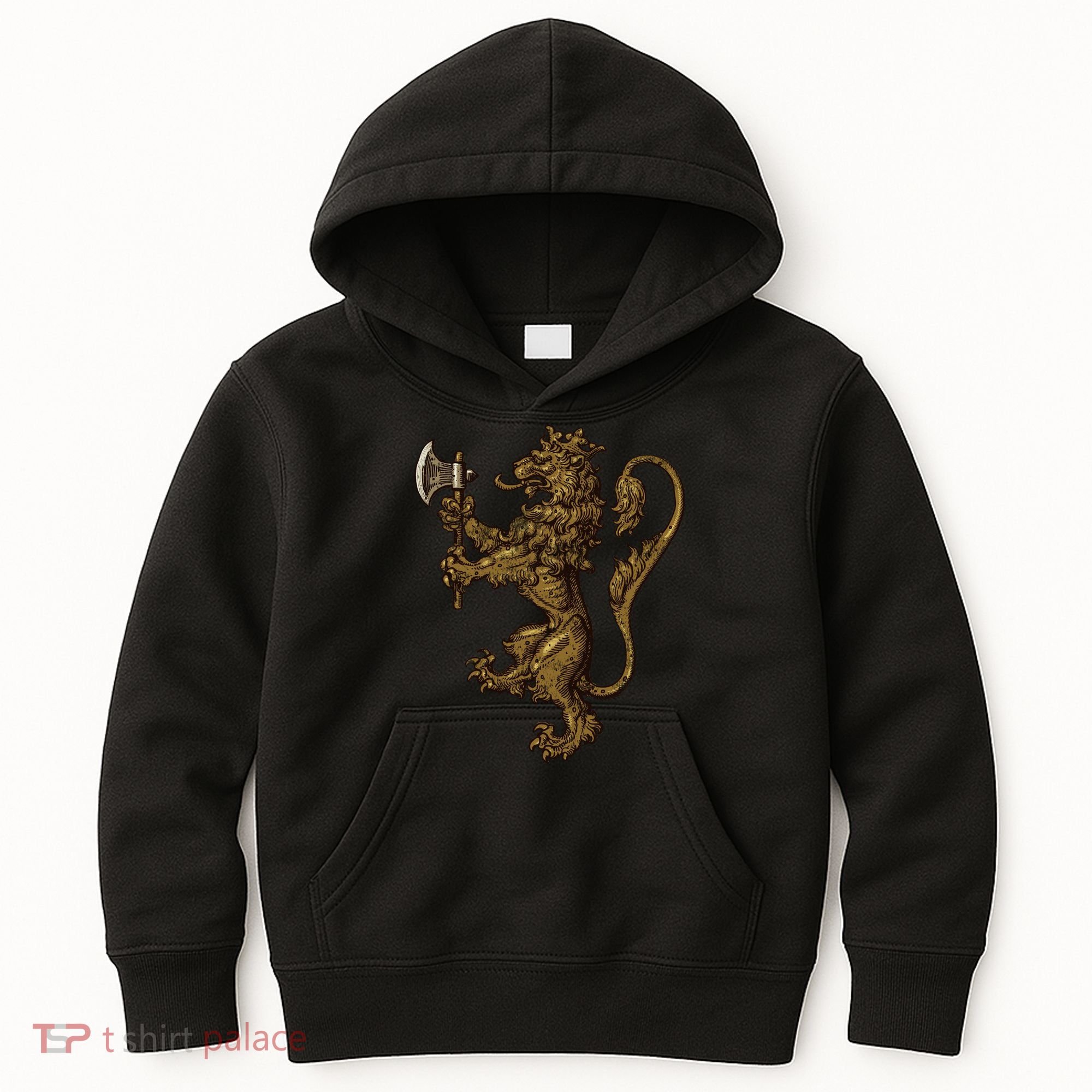 Norwegian Coat Of Arms Norway Lion Kids Hoodie