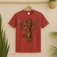 Norwegian Coat Of Arms Norway Lion T-Shirt thumb 2