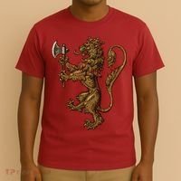 Norwegian Coat Of Arms Norway Lion T-Shirt thumb 3
