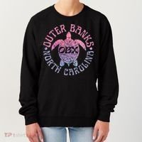 North Carolina Obx Sea Turtle Beach Women's Sweatshirt thumb 0