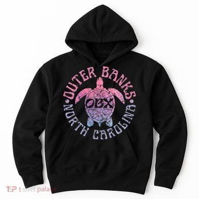 North Carolina Obx Sea Turtle Beach Hoodie