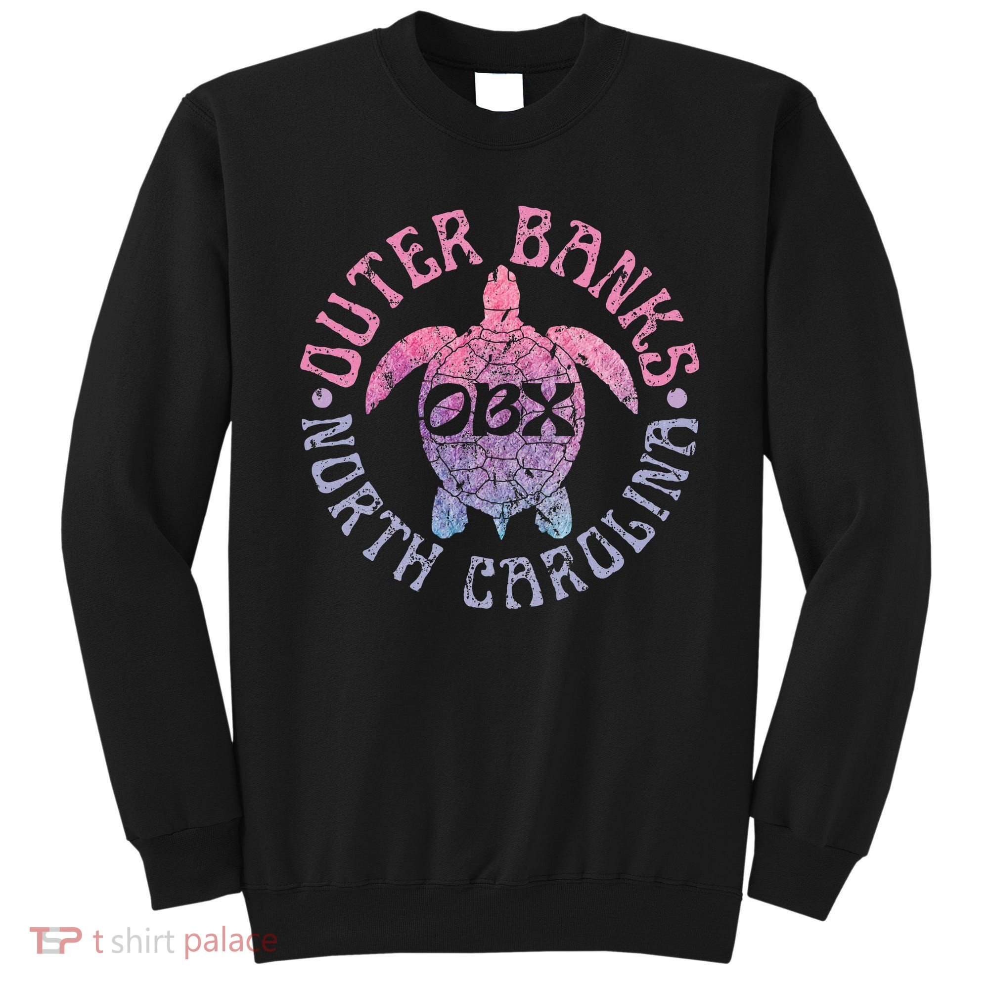 North Carolina Obx Sea Turtle Beach Sweatshirt