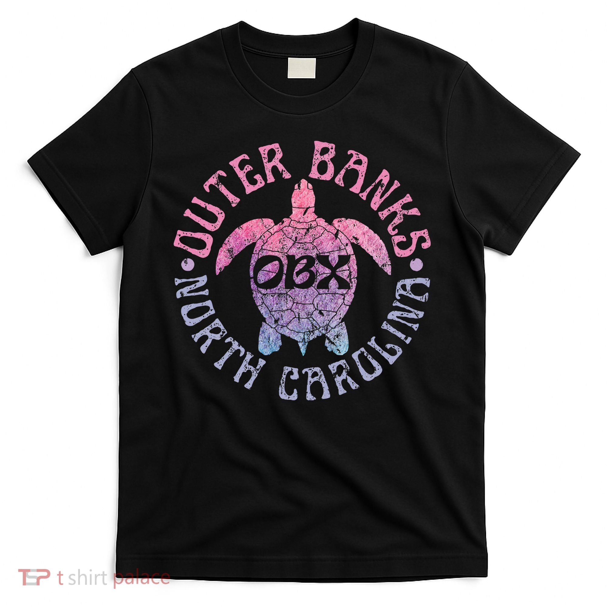 North Carolina Obx Sea Turtle Beach T-Shirt