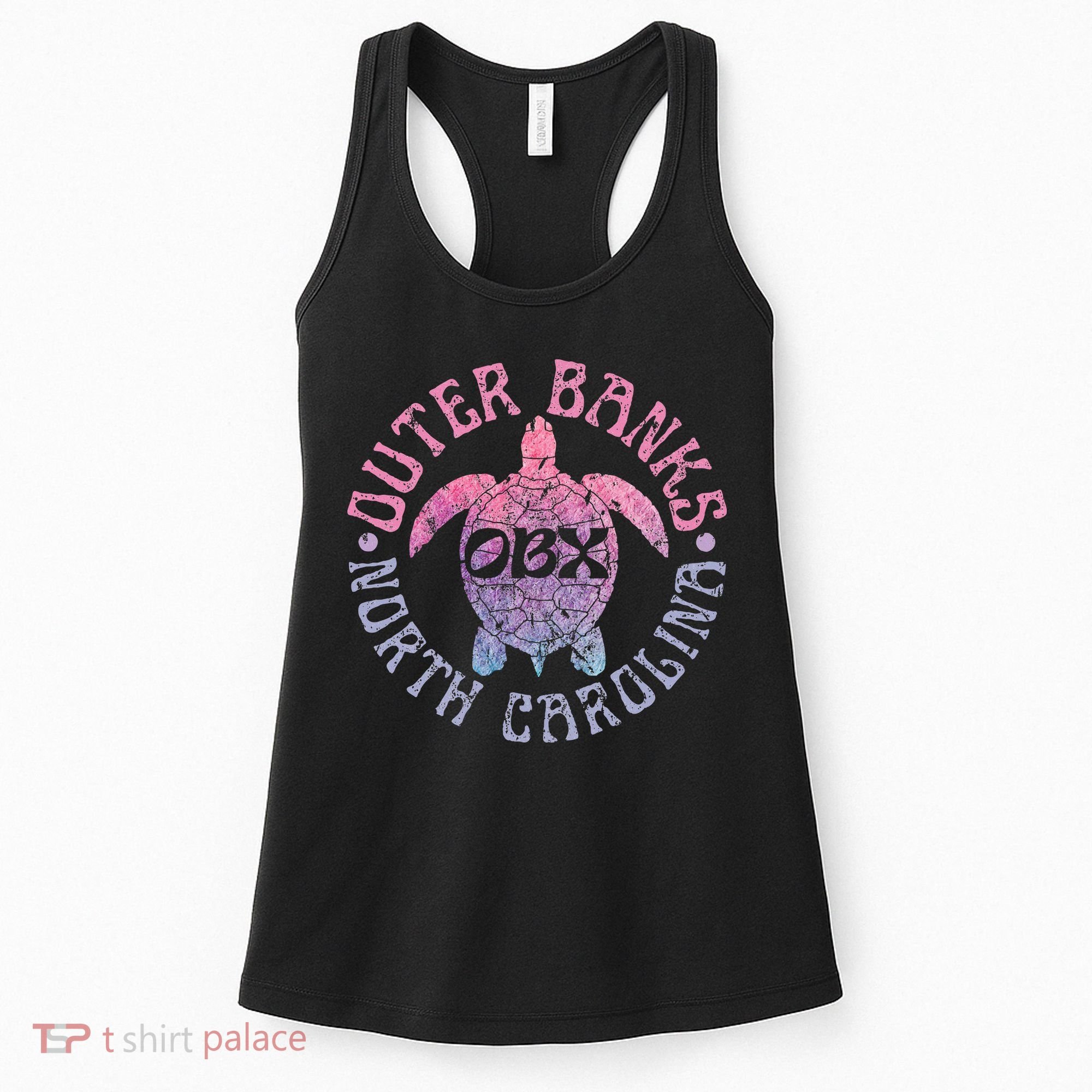North Carolina Obx Sea Turtle Beach Women's Tank Top