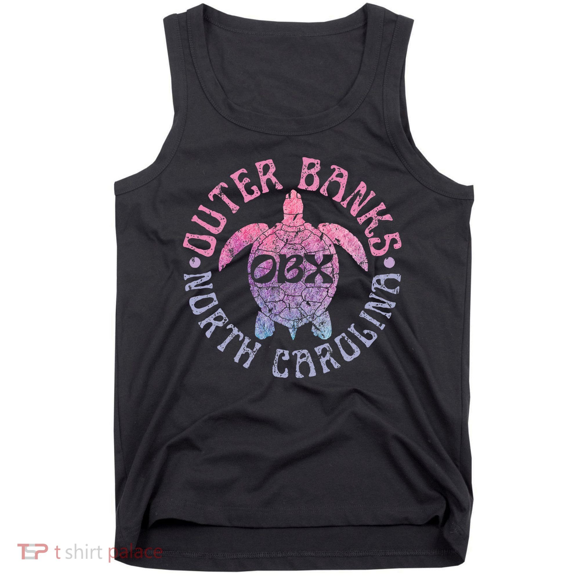 North Carolina Obx Sea Turtle Beach Tank Top