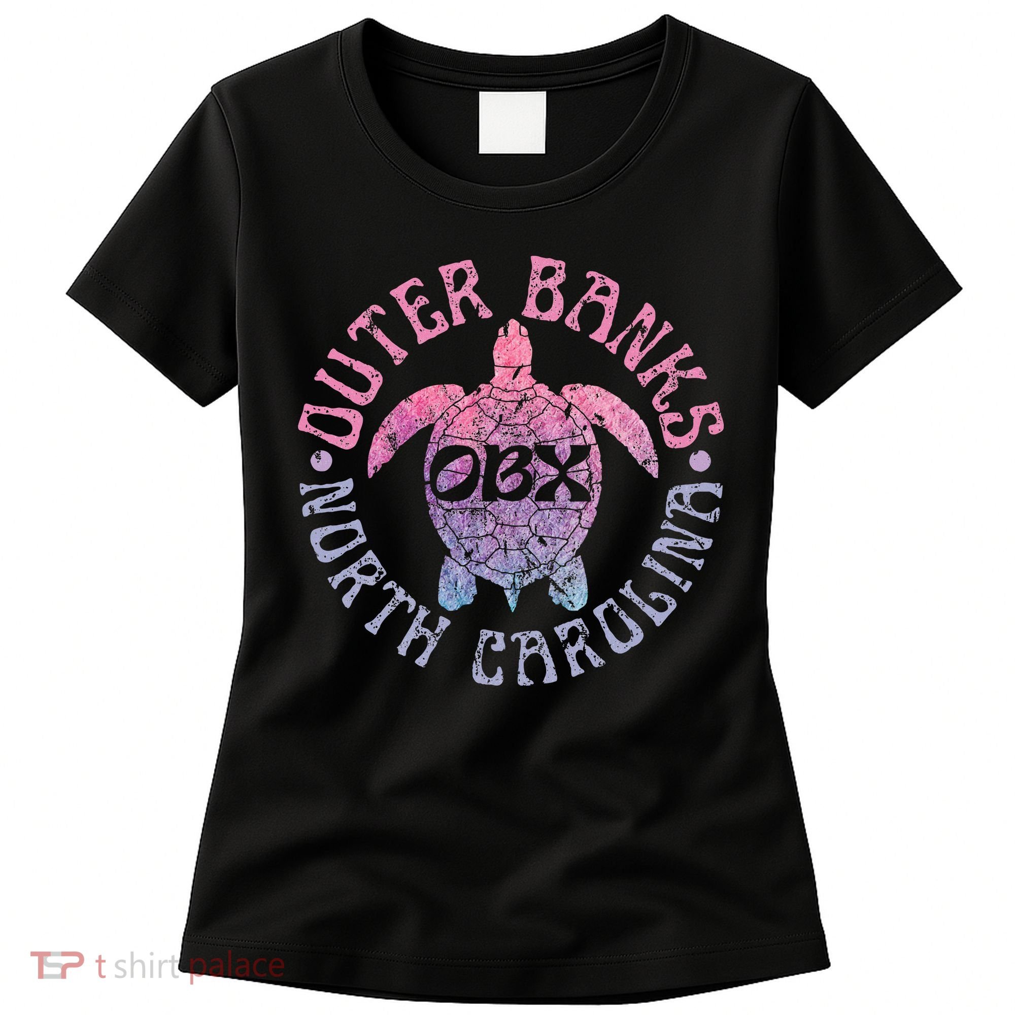 North Carolina Obx Sea Turtle Beach Women's T-Shirt