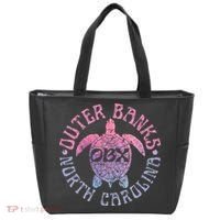 North Carolina Obx Sea Turtle Beach Tote Bag thumb 0