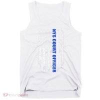Nys Court Officer Thin Blue Line Flag Tank Top thumb 0