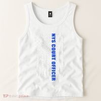 Nys Court Officer Thin Blue Line Flag Tank Top thumb 2