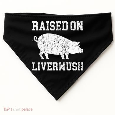 North Carolina Pride Raised On Livermush USA-Made Doggie Bandana
