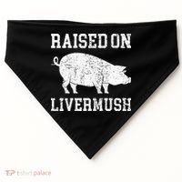 North Carolina Pride Raised On Livermush USA-Made Doggie Bandana thumb 0