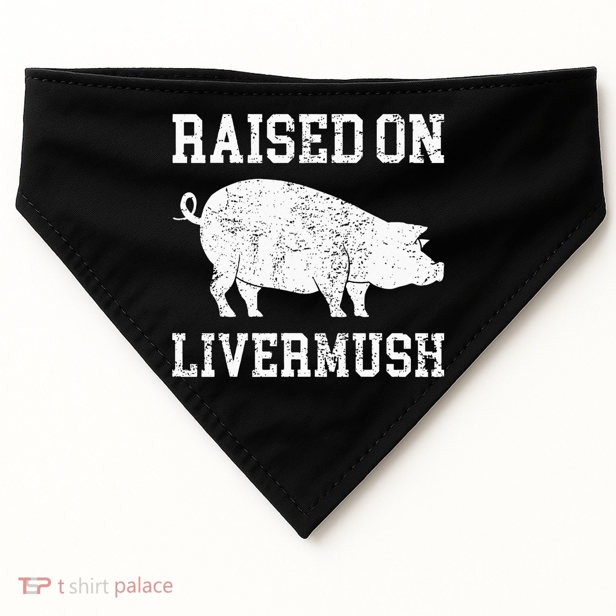 North Carolina Pride Raised On Livermush USA-Made Doggie Bandana