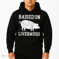North Carolina Pride Raised On Livermush Hoodie thumb 2