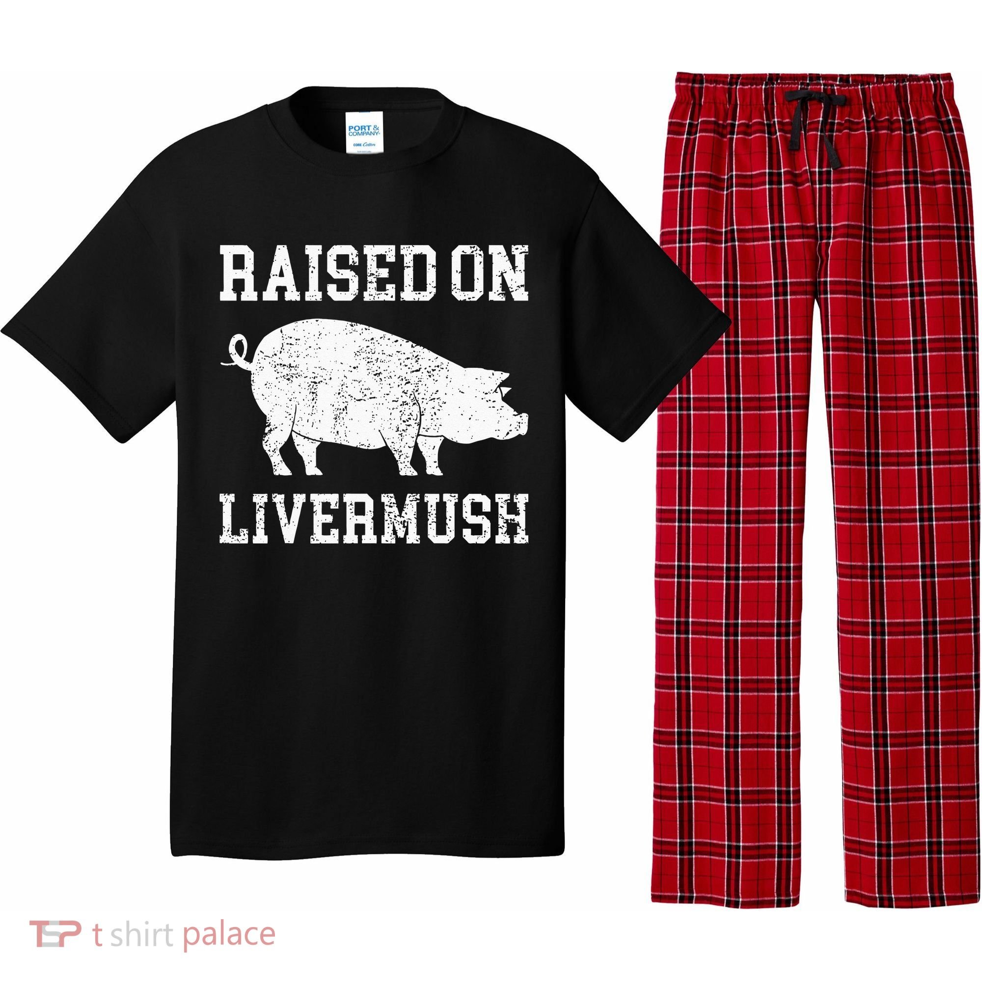 North Carolina Pride Raised On Livermush Pajama Set