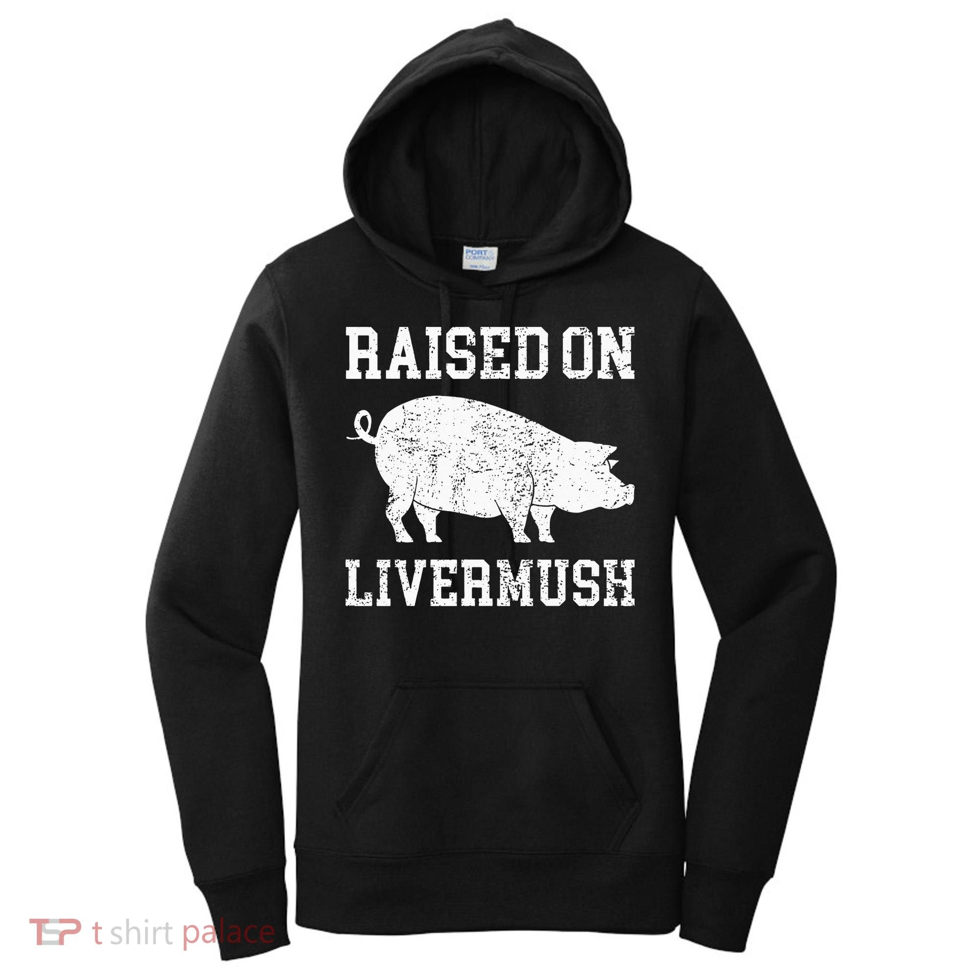 North Carolina Pride Raised On Livermush Women's Hoodie