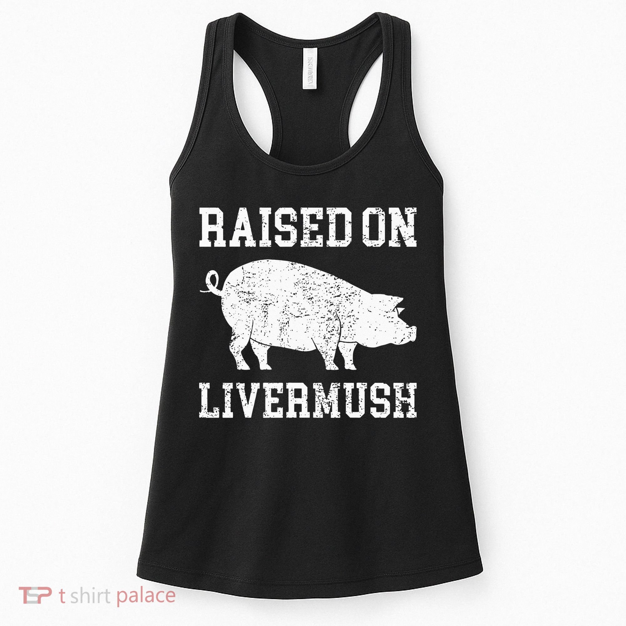 North Carolina Pride Raised On Livermush Women's Tank Top