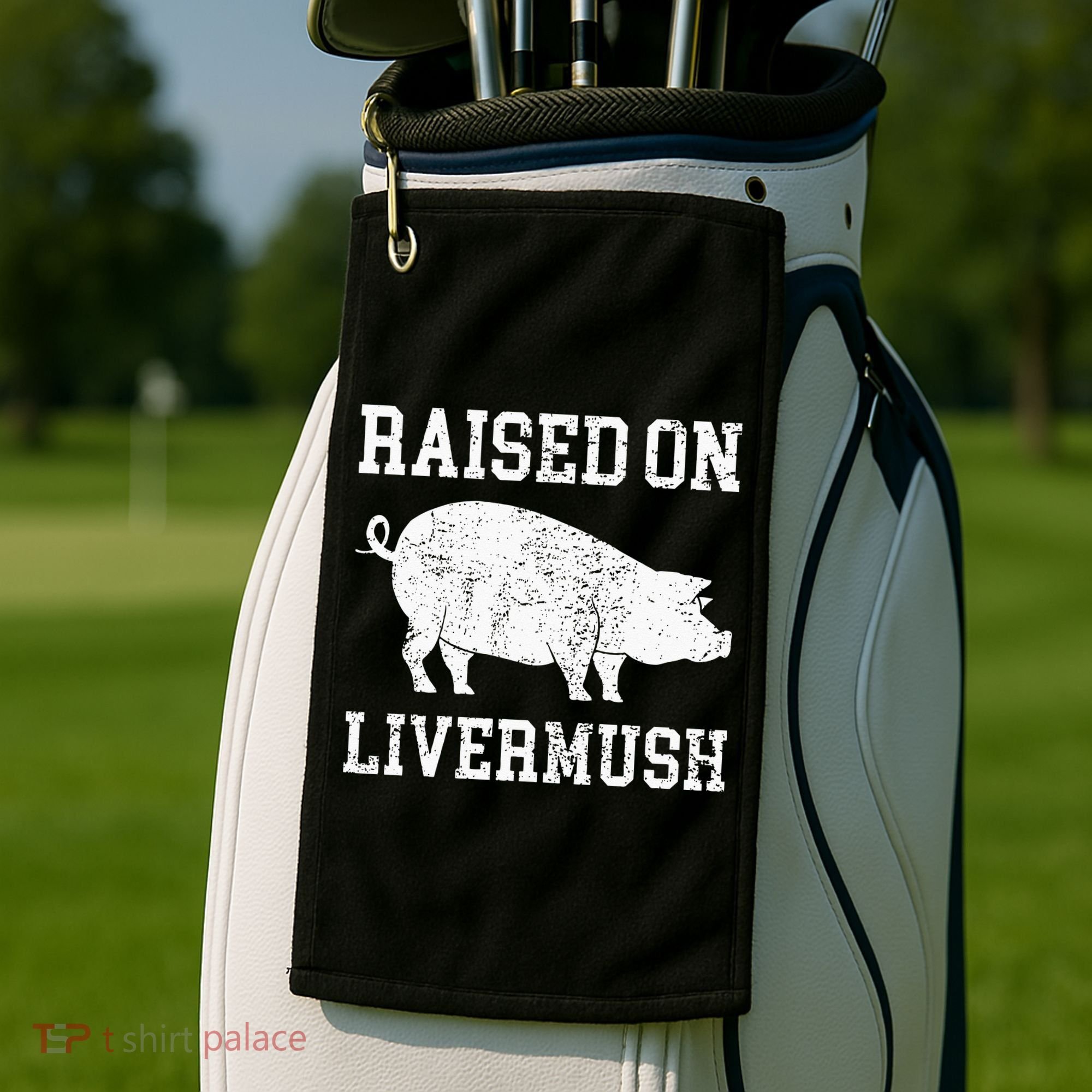 North Carolina Pride Raised On Livermush Golf Towel