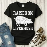 North Carolina Pride Raised On Livermush Women's T-Shirt thumb 3