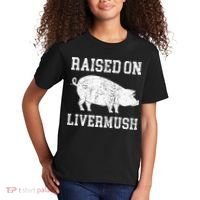 North Carolina Pride Raised On Livermush Kids T-Shirt thumb 2