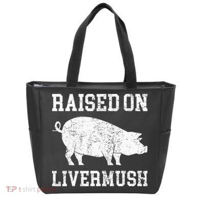 North Carolina Pride Raised On Livermush Tote Bag