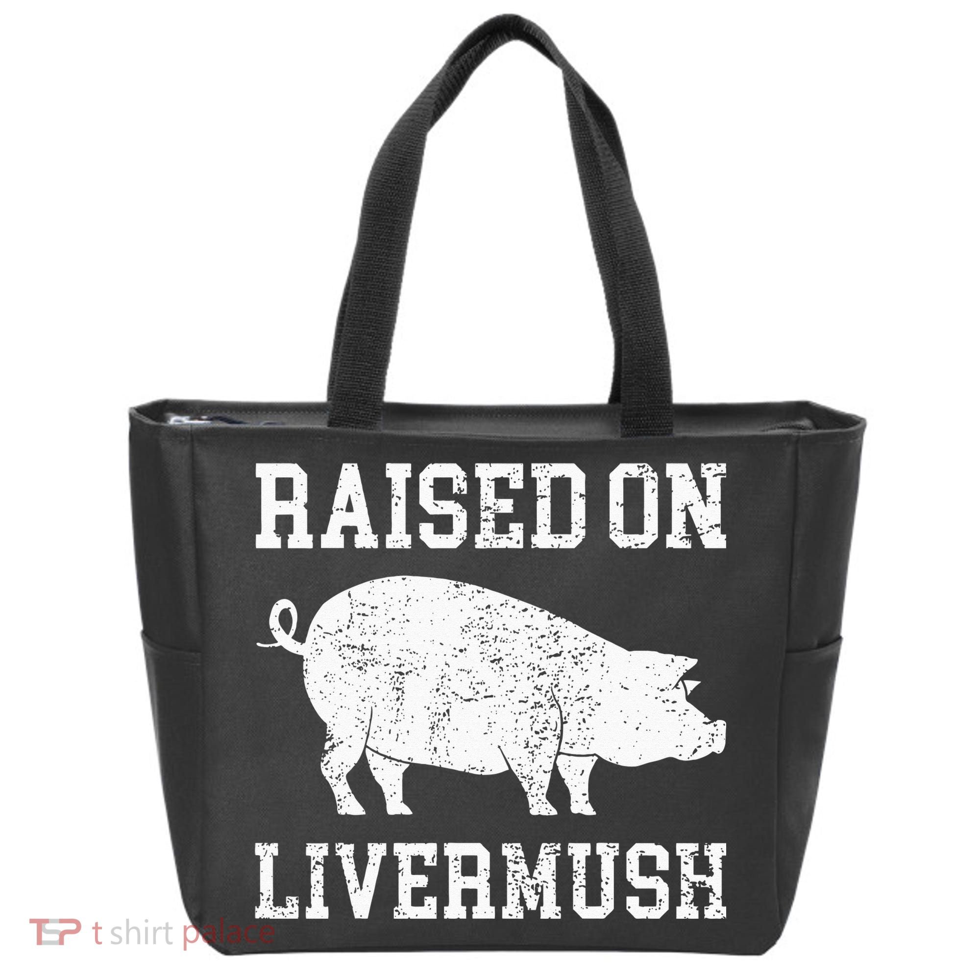 North Carolina Pride Raised On Livermush Tote Bag