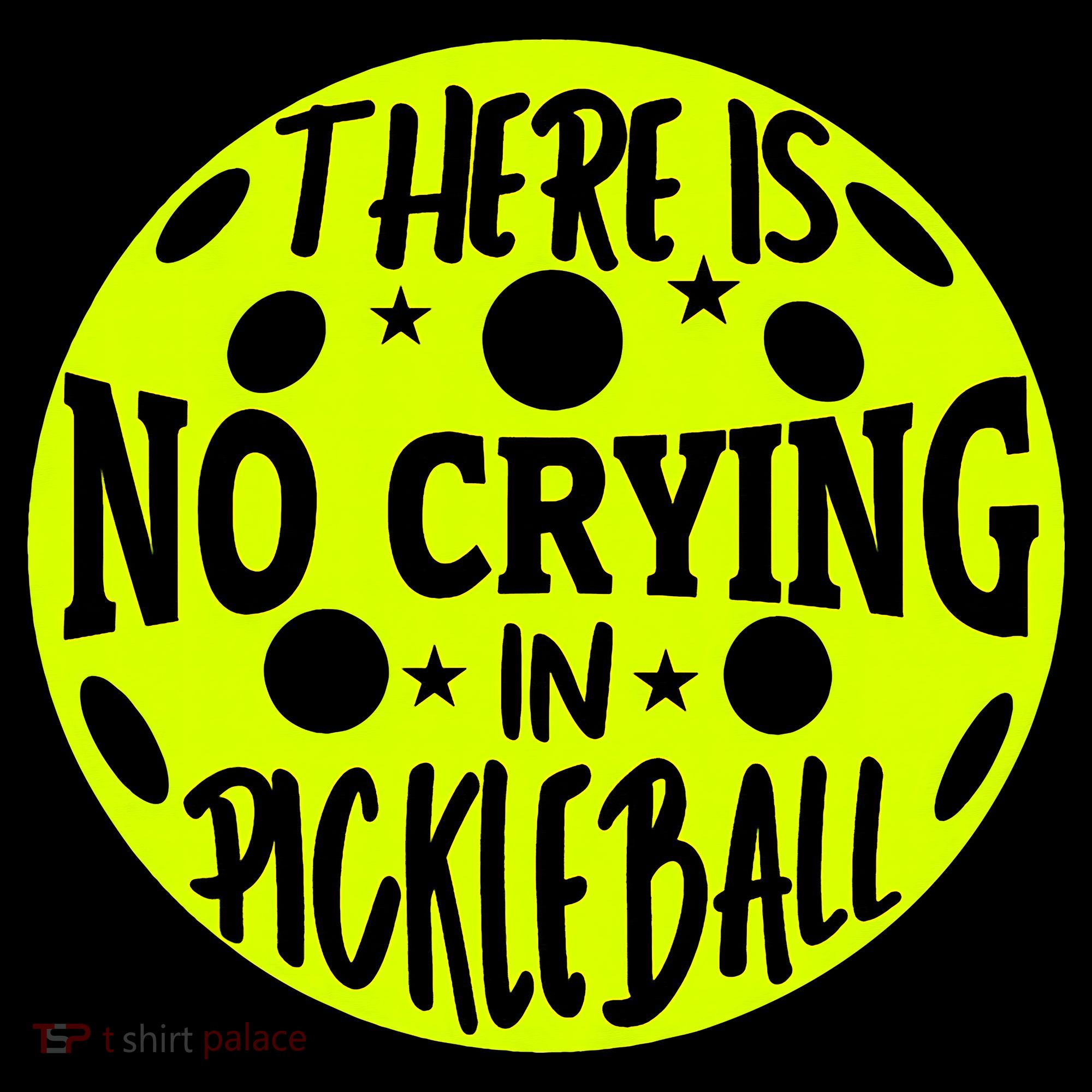 No Crying Pickleball Player Paddleball Lover Dink Funny Women's Hoodie