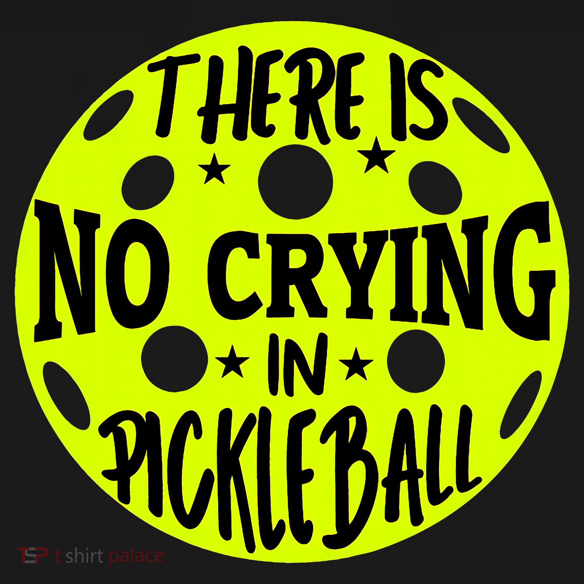 No Crying Pickleball Player Paddleball Lover Dink Funny Mousepad