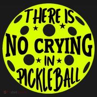 No Crying Pickleball Player Paddleball Lover Dink Funny Women's Tank Top thumb 5