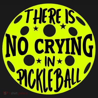 No Crying Pickleball Player Paddleball Lover Dink Funny Toddler Hoodie