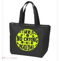 No Crying Pickleball Player Paddleball Lover Dink Funny Tote Bag thumb 3