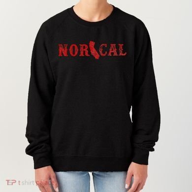 NOR CAL Retro Style California Women's Sweatshirt