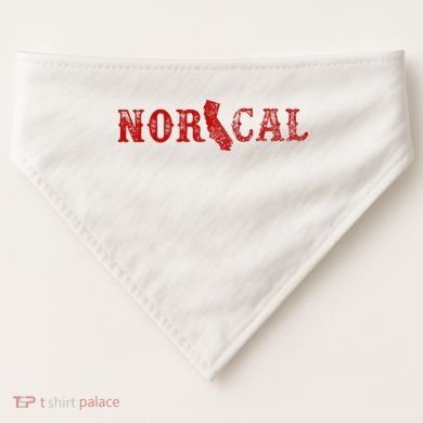 NOR CAL Retro Style California USA-Made Doggie Bandana