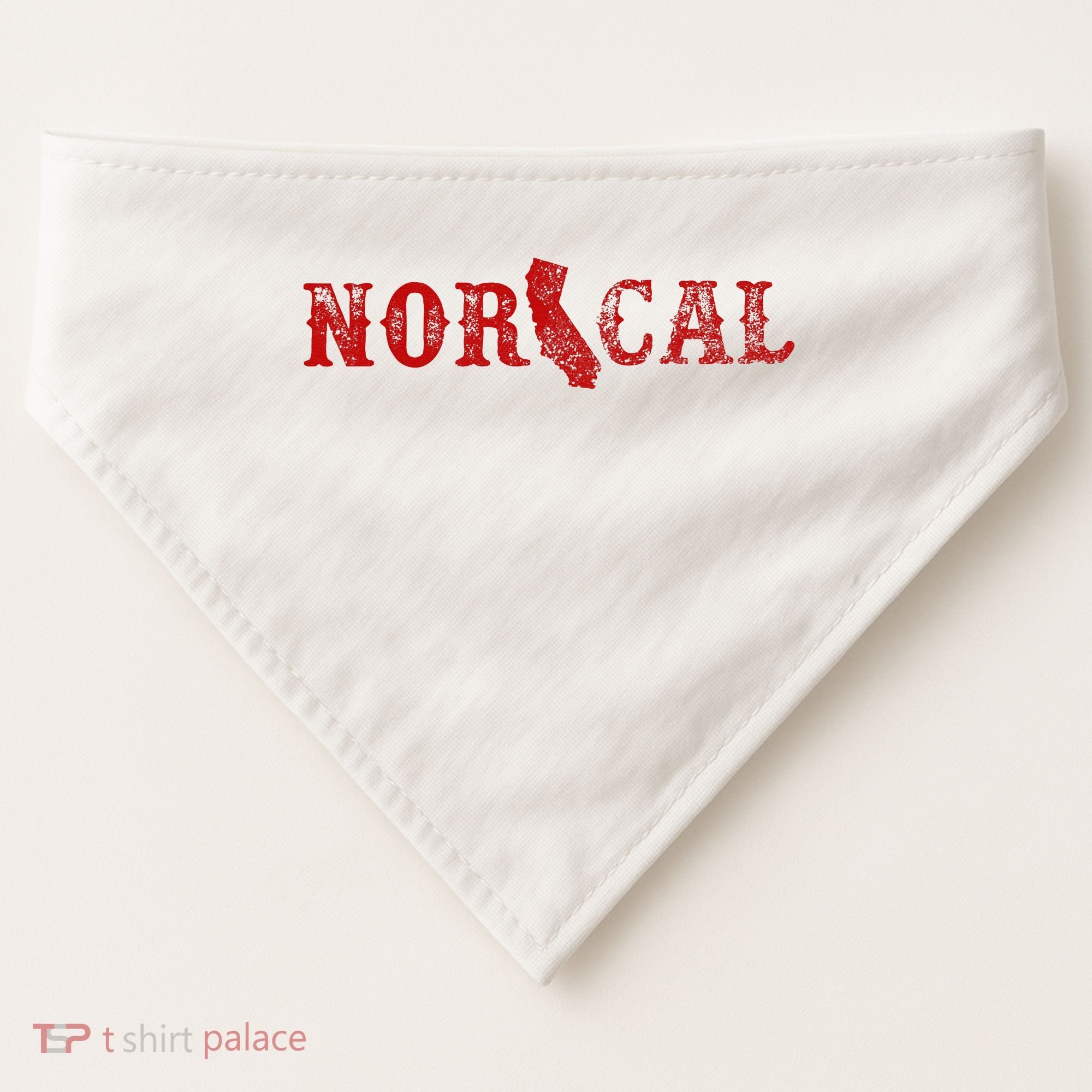 NOR CAL Retro Style California USA-Made Doggie Bandana