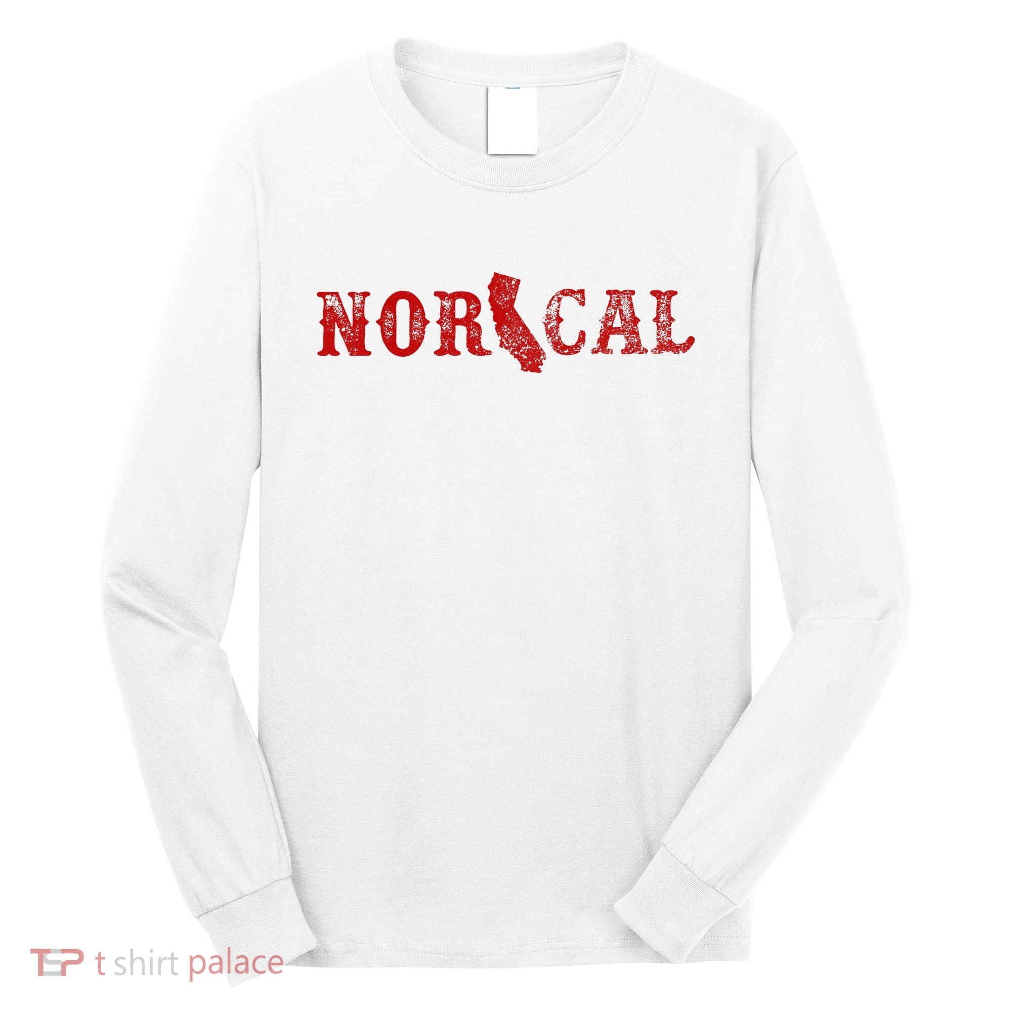 NOR CAL Retro Style California Long Sleeve Shirt