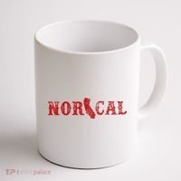NOR CAL Retro Style California Coffee Mug thumb 1