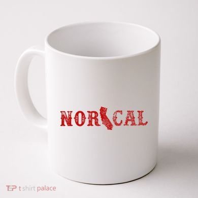 NOR CAL Retro Style California Coffee Mug