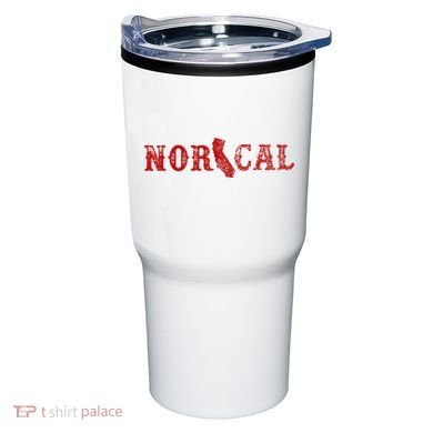 NOR CAL Retro Style California Tumbler