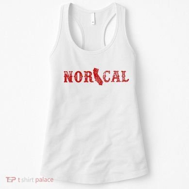 NOR CAL Retro Style California Women's Tank Top