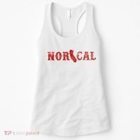 NOR CAL Retro Style California Women's Tank Top thumb 0
