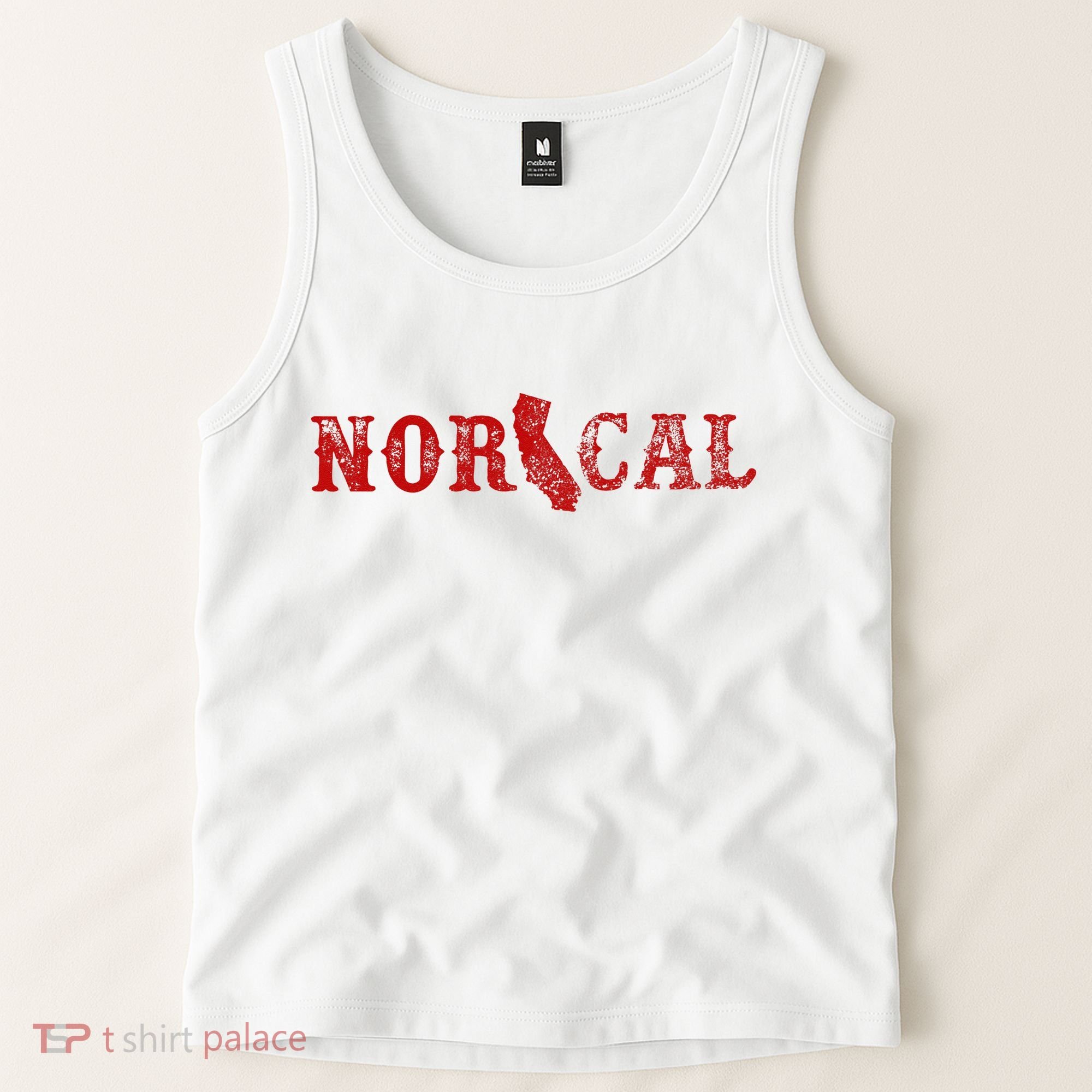 NOR CAL Retro Style California Tank Top