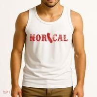 NOR CAL Retro Style California Tank Top thumb 3