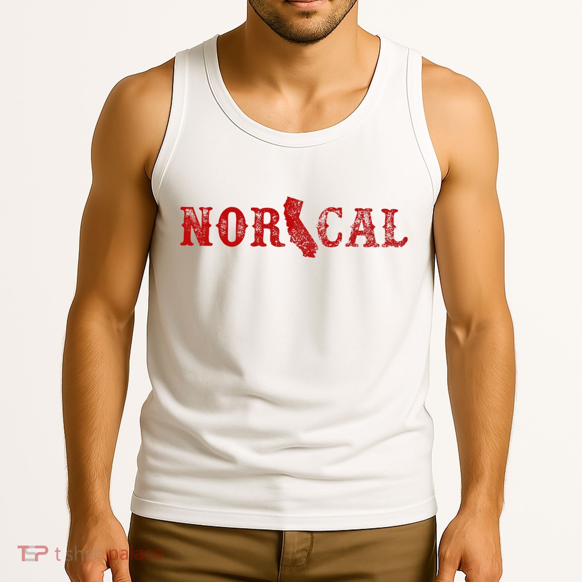 NOR CAL Retro Style California Tank Top