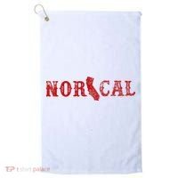 NOR CAL Retro Style California Golf Towel thumb 0
