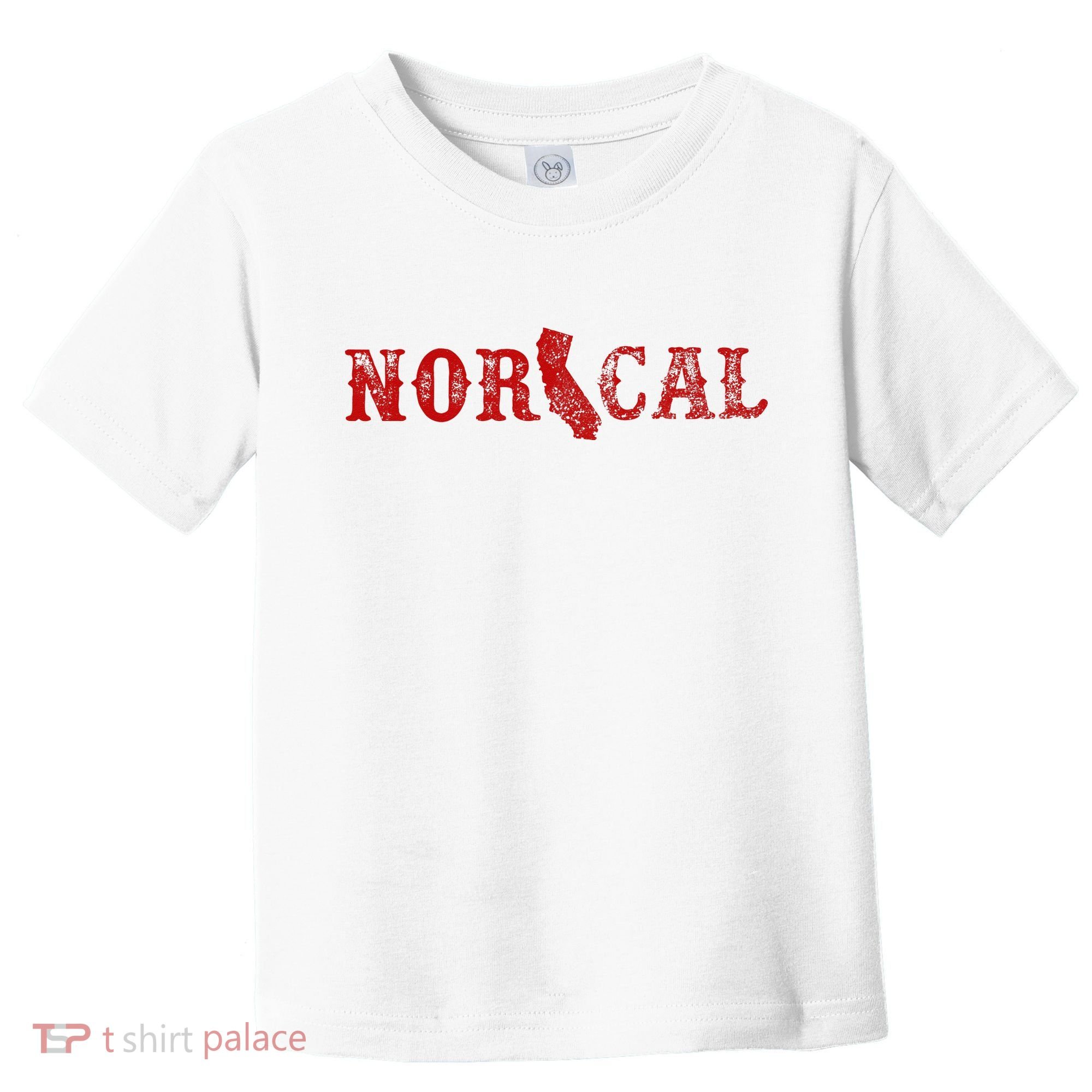 NOR CAL Retro Style California Toddler T-Shirt