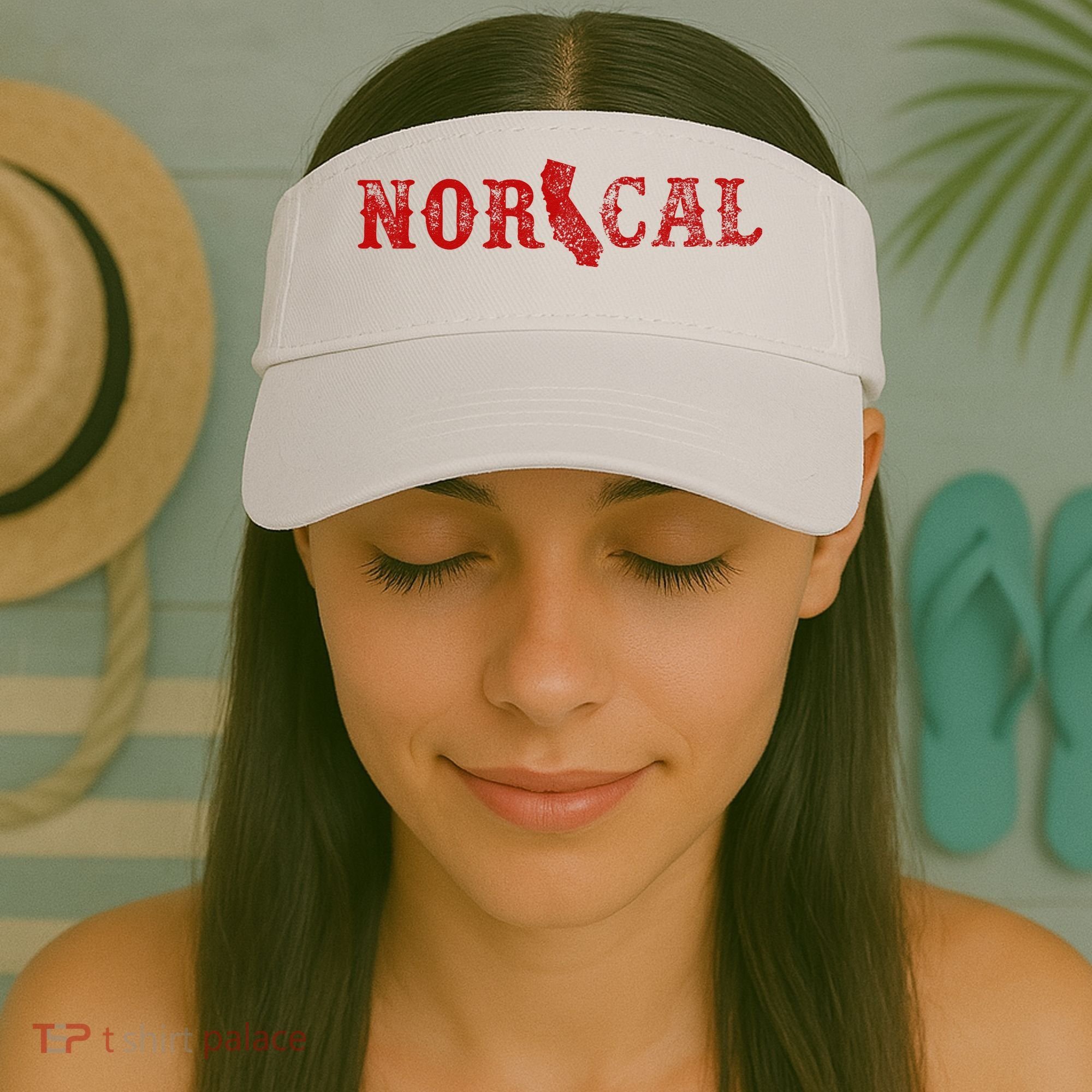 NOR CAL Retro Style California Visor
