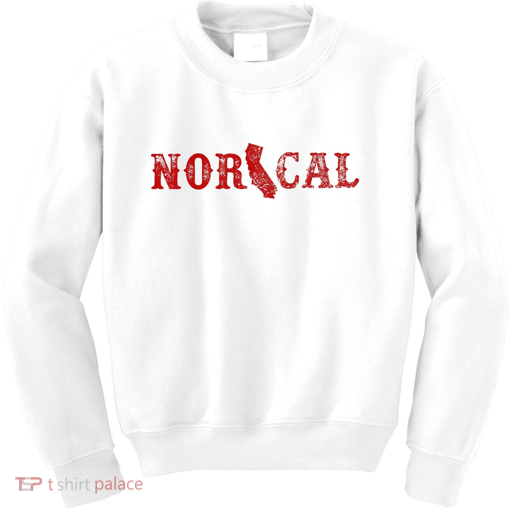 NOR CAL Retro Style California Kids Sweatshirt