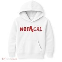 NOR CAL Retro Style California Kids Hoodie thumb 0