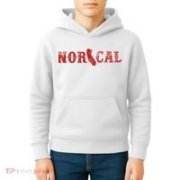 NOR CAL Retro Style California Kids Hoodie thumb 4