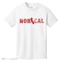 NOR CAL Retro Style California Kids T-Shirt thumb 0